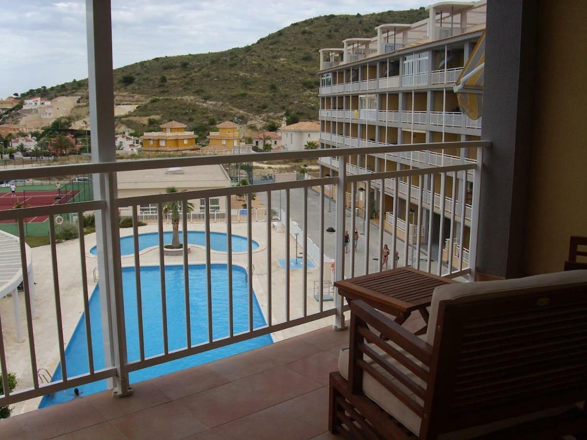 2 Dorm.A/A.Vista Mar.Wifi.Gym.Sauna.Terraza.Parking. El Campello Extérieur photo